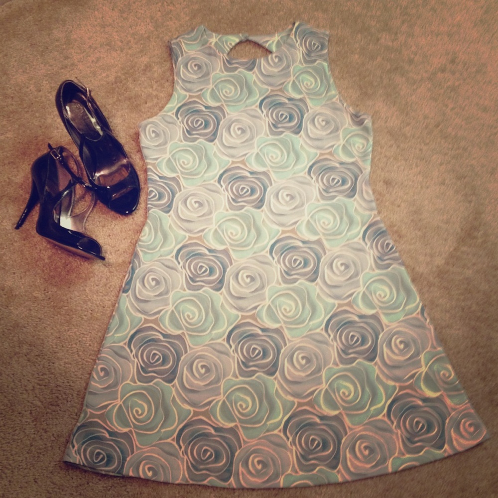 COPY - Blue Flower Dress